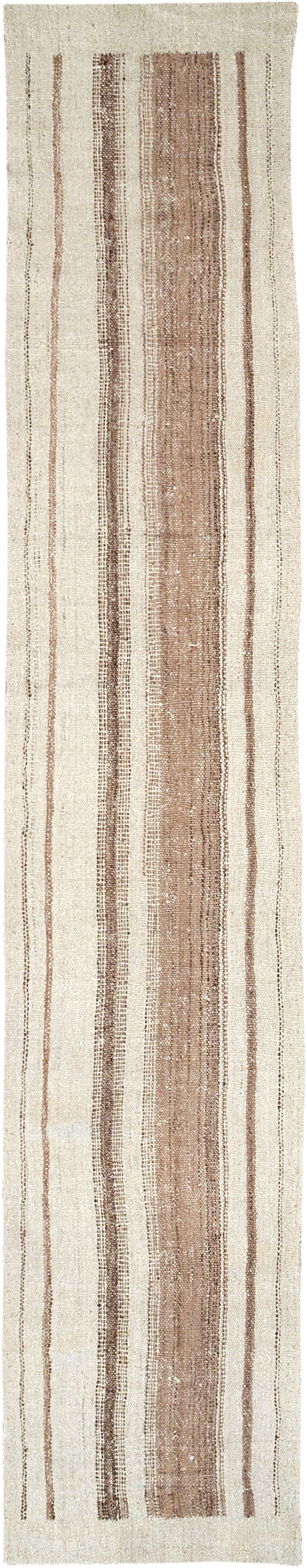 Vintage Turkish Flatweave Kilim Runner, No.32983 - Galerie Shabab