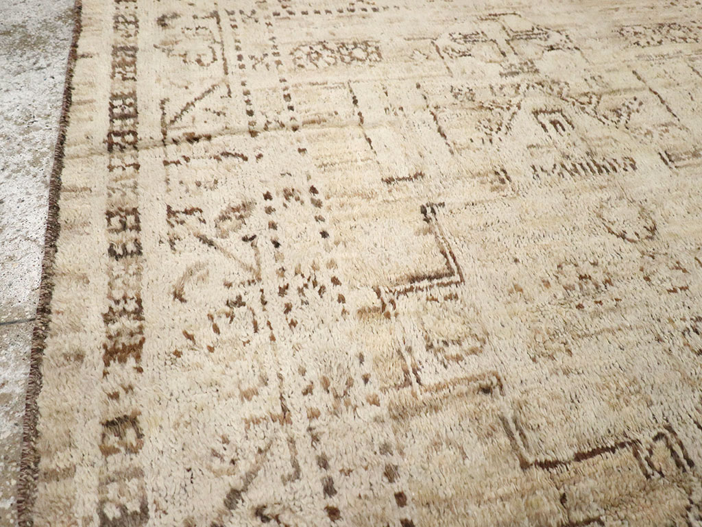 Modern Persian Gabbeh Accent Rug, No.32996 - Galerie Shabab