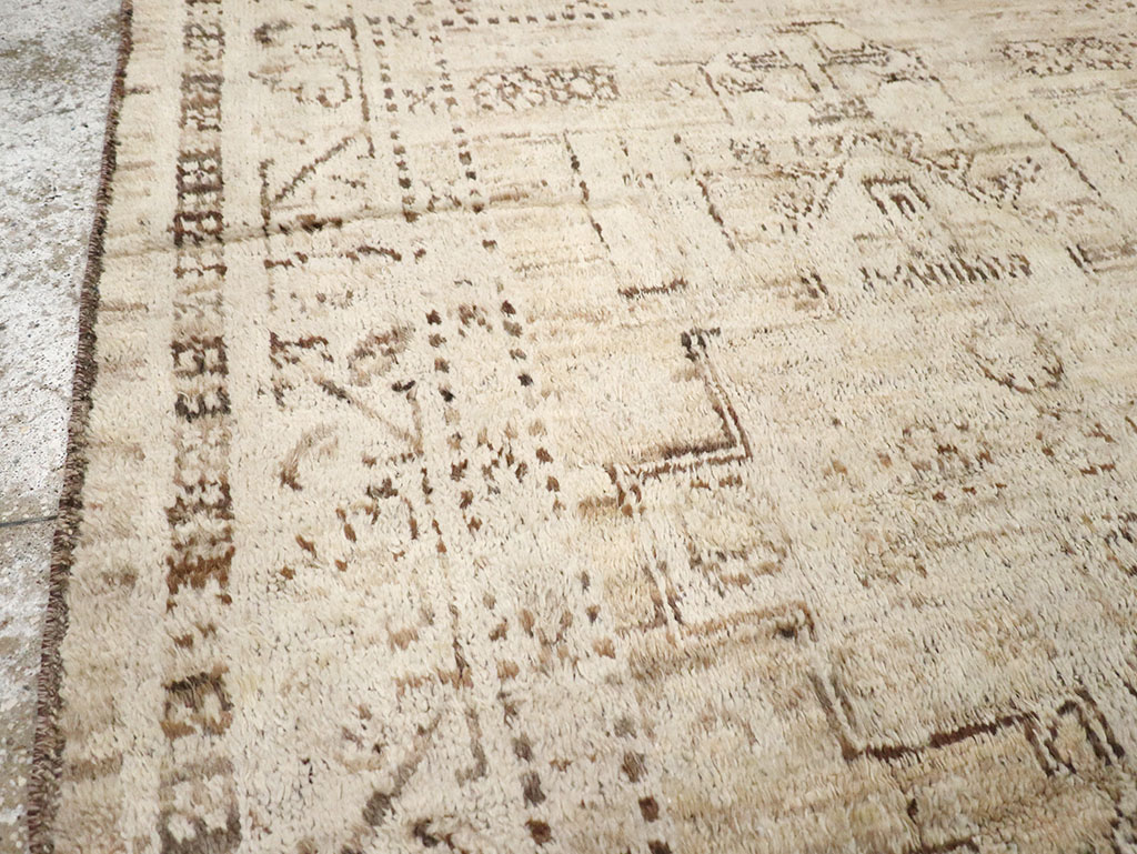 Modern Persian Gabbeh Accent Rug, No.32996 - Galerie Shabab