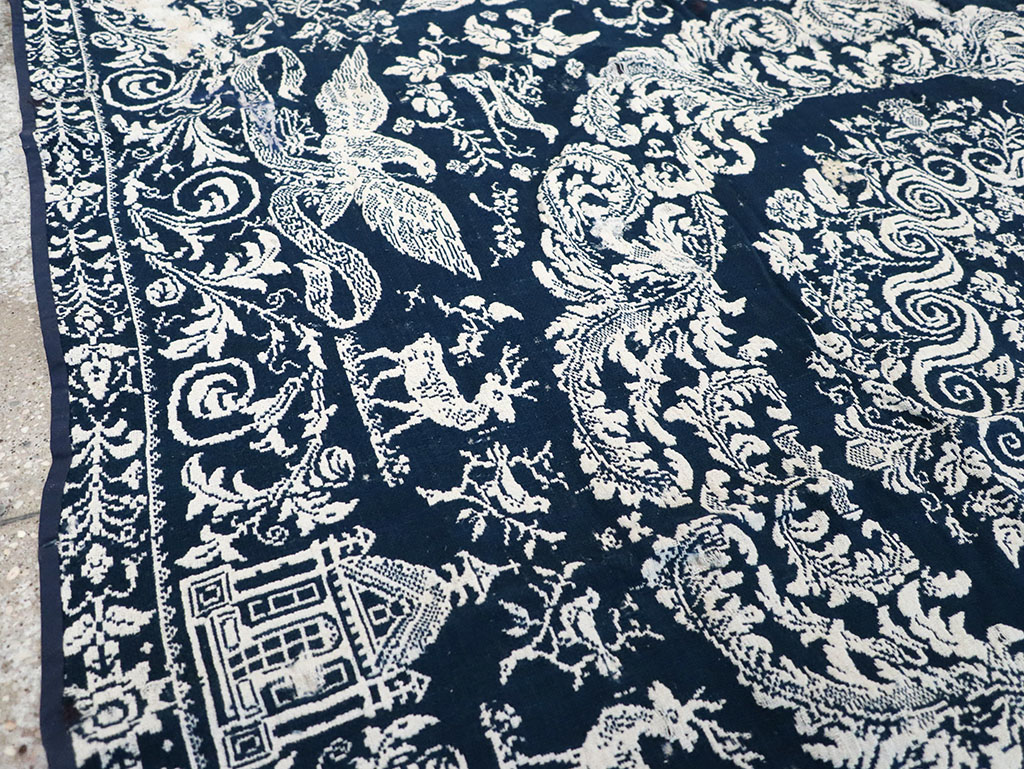 Antique American Coverlet, No.32999 - Galerie Shabab