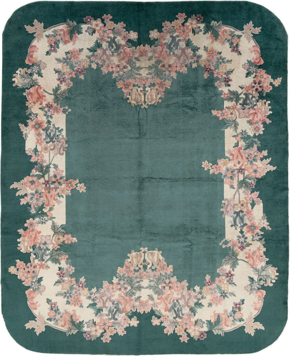 Vintage Chinese Art Deco Room Size Carpet, No.33001 - Galerie Shabab