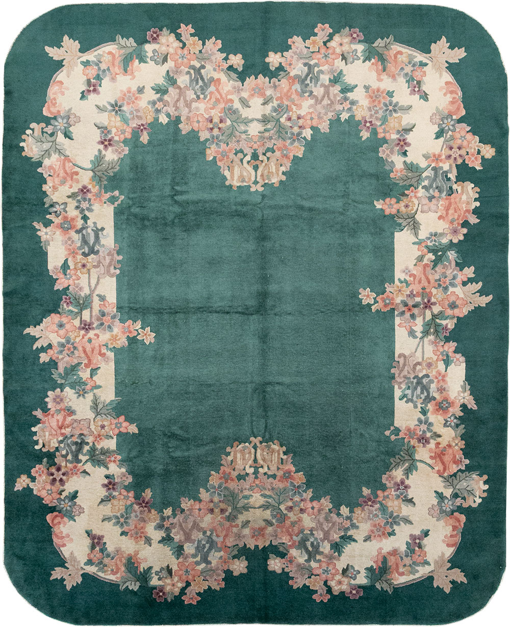 Vintage Chinese Art Deco Room Size Carpet, No.33001 - Galerie Shabab