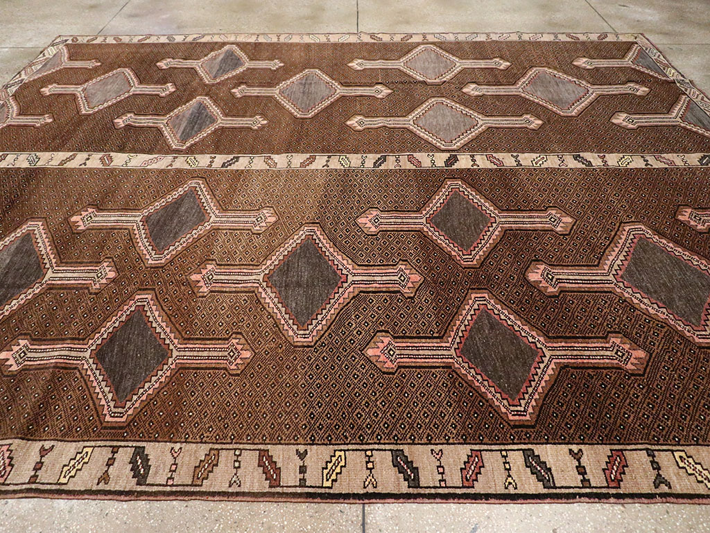 Vintage Turkish Anatolian Room Size Carpet, No.33002 - Galerie Shabab