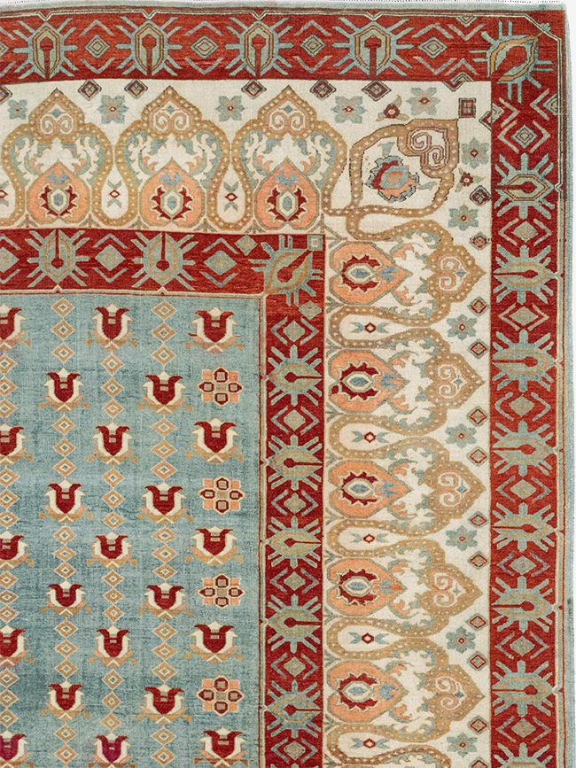 Vintage Turkish Anatolian Room Size Carpet, No.33005 - Galerie Shabab