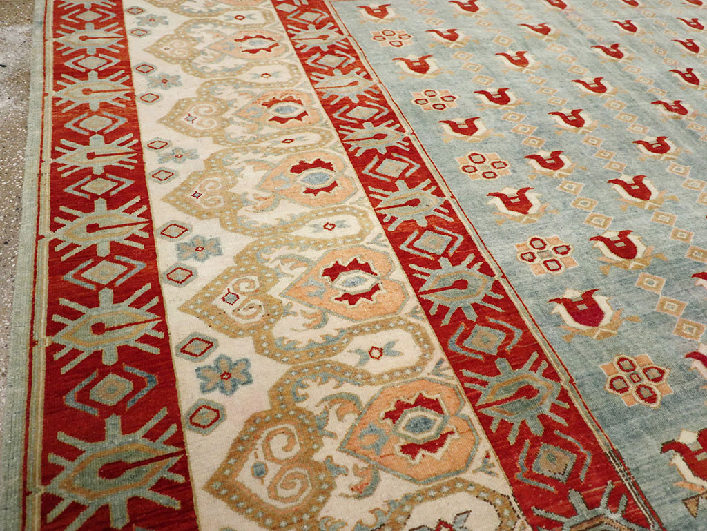 Vintage Turkish Anatolian Room Size Carpet, No.33005 - Galerie Shabab