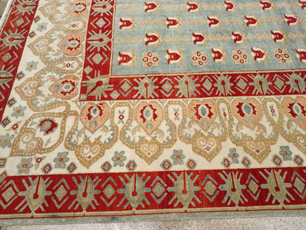 Vintage Turkish Anatolian Room Size Carpet, No.33005 - Galerie Shabab