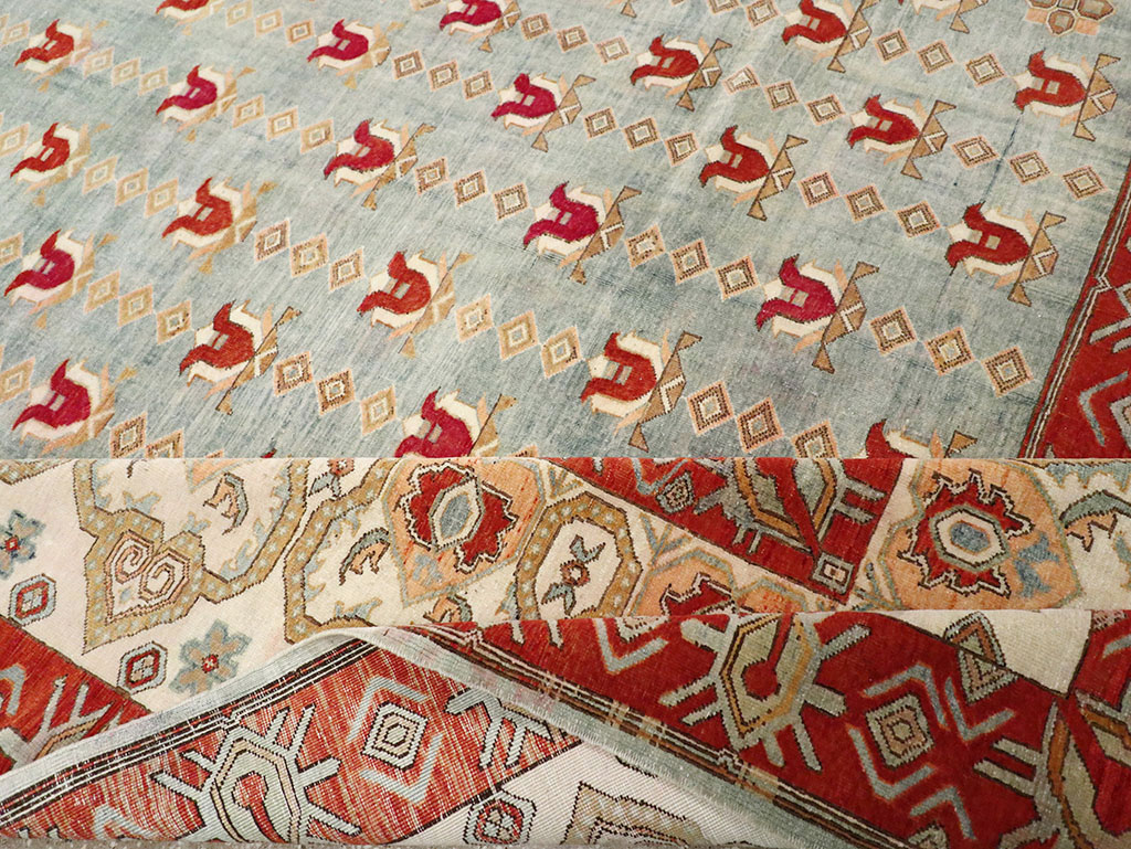 Vintage Turkish Anatolian Room Size Carpet, No.33005 - Galerie Shabab
