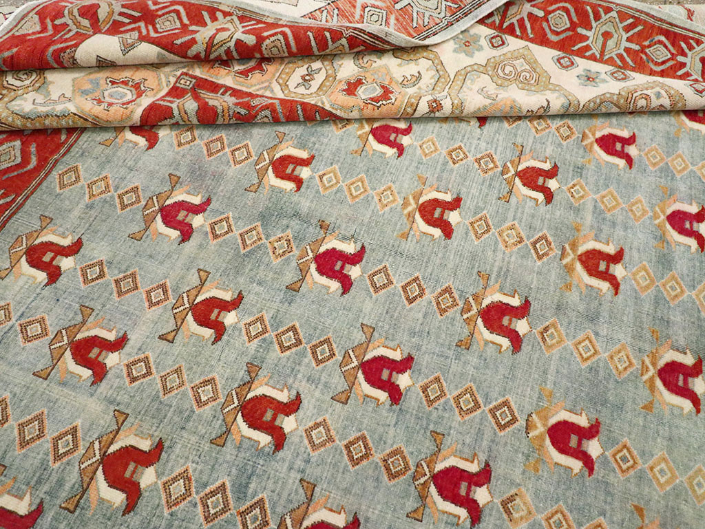 Vintage Turkish Anatolian Room Size Carpet, No.33005 - Galerie Shabab