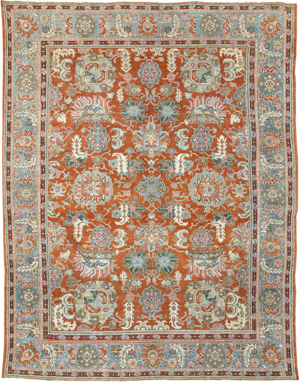 Antique Persian Malayer Accent Carpet, No.33006 - Galerie Shabab
