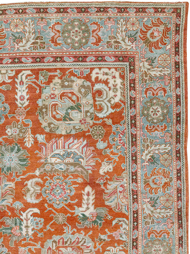Antique Persian Malayer Accent Carpet, No.33006 - Galerie Shabab