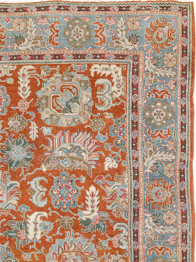 Antique Persian Malayer Accent Carpet, No.33006 - Galerie Shabab