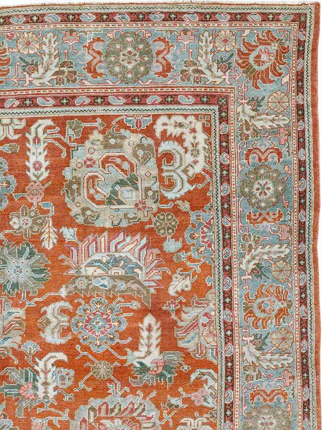 Antique Persian Malayer Accent Carpet, No.33006 - Galerie Shabab