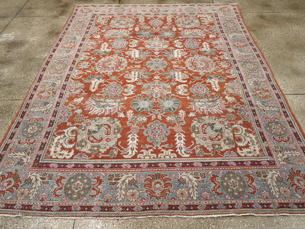 Antique Persian Malayer Accent Carpet, No.33006 - Galerie Shabab