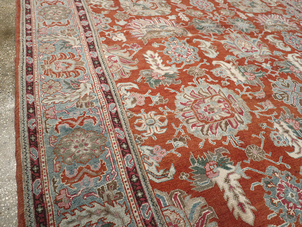 Antique Persian Malayer Accent Carpet, No.33006 - Galerie Shabab
