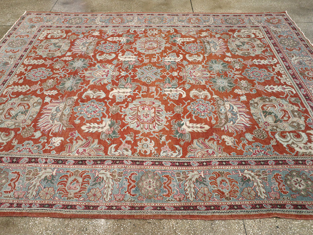 Antique Persian Malayer Accent Carpet, No.33006 - Galerie Shabab