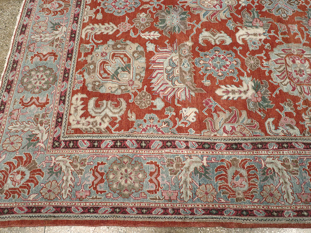 Antique Persian Malayer Accent Carpet, No.33006 - Galerie Shabab