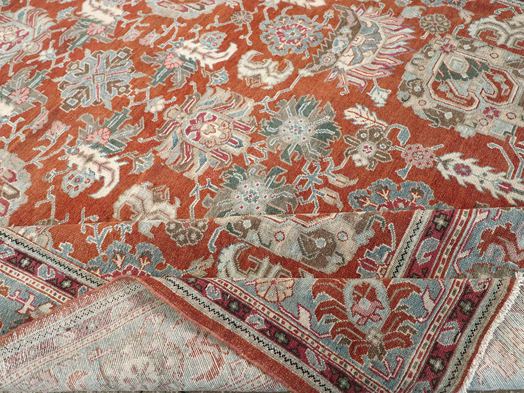Antique Persian Malayer Accent Carpet, No.33006 - Galerie Shabab