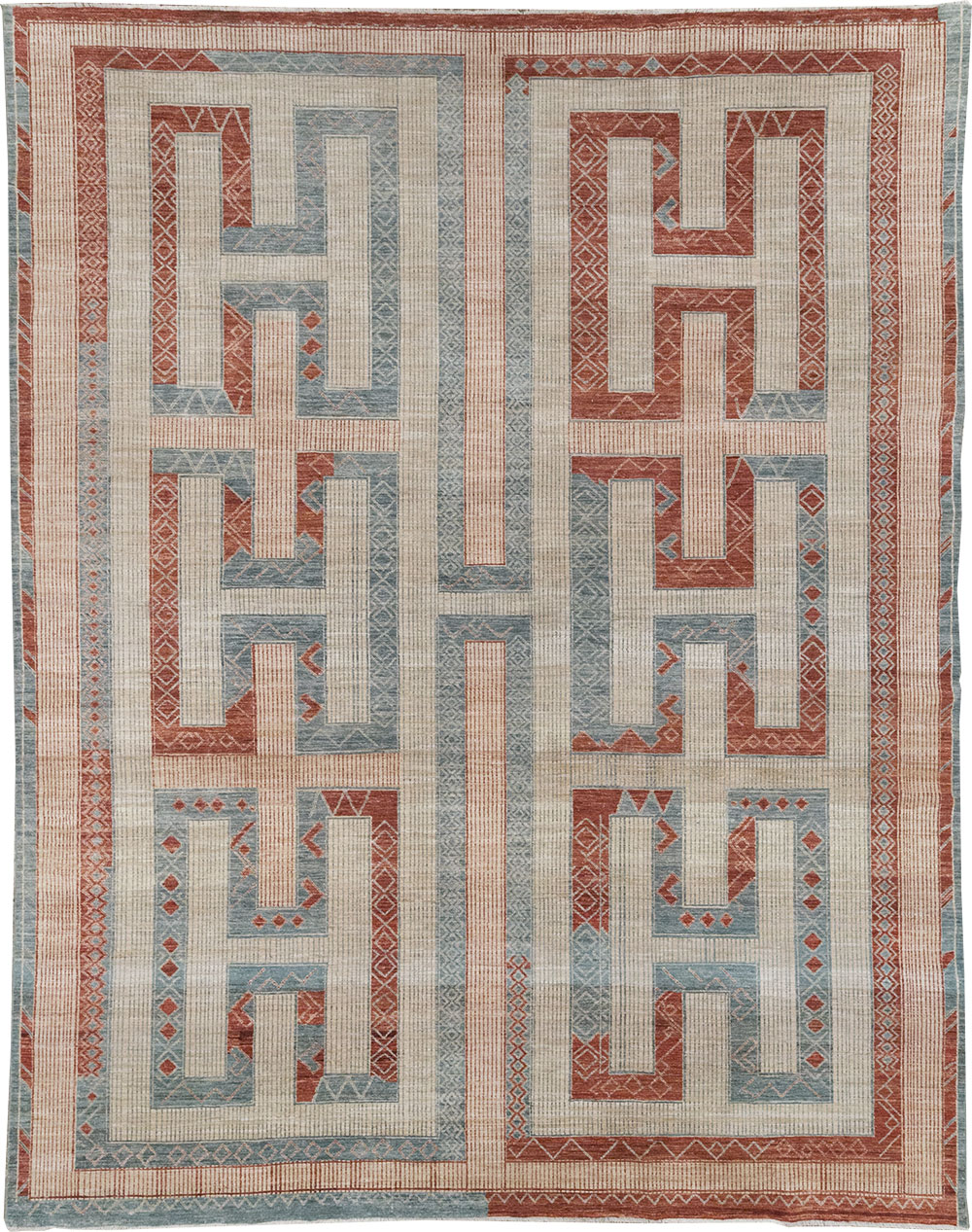 Modern East Turkestan Khotan Room Size Carpet, No.33007 - Galerie Shabab