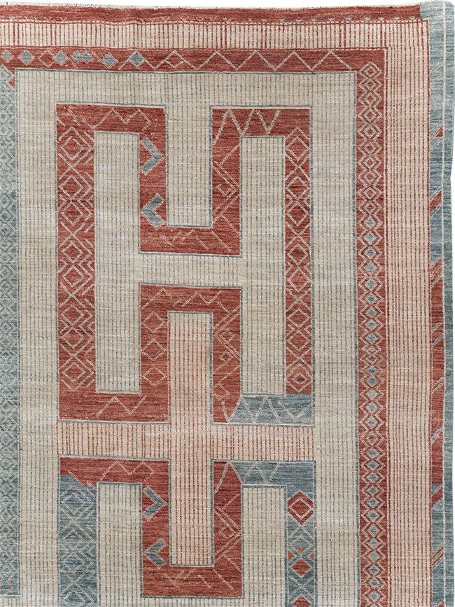 Modern East Turkestan Khotan Room Size Carpet, No.33007 - Galerie Shabab