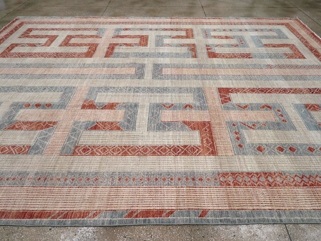 Modern East Turkestan Khotan Room Size Carpet, No.33007 - Galerie Shabab