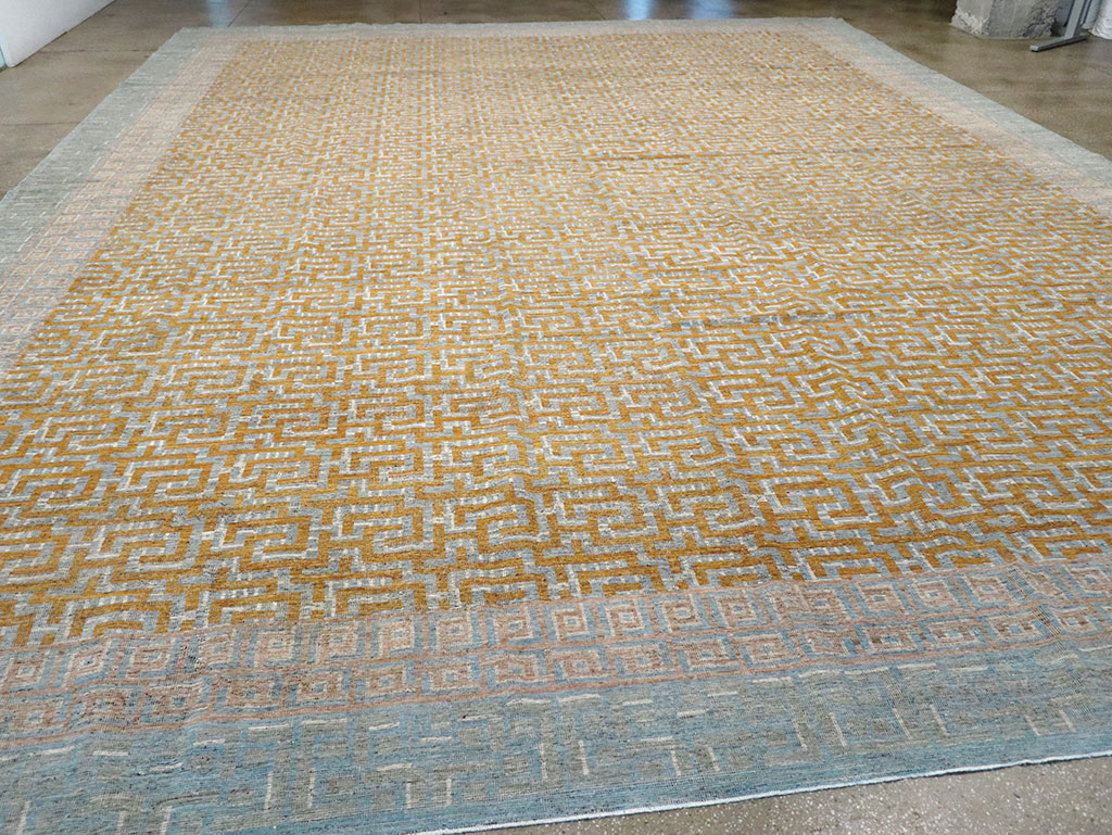 Modern East Turkestan Khotan Oversize Carpet, No.33012 - Galerie Shabab