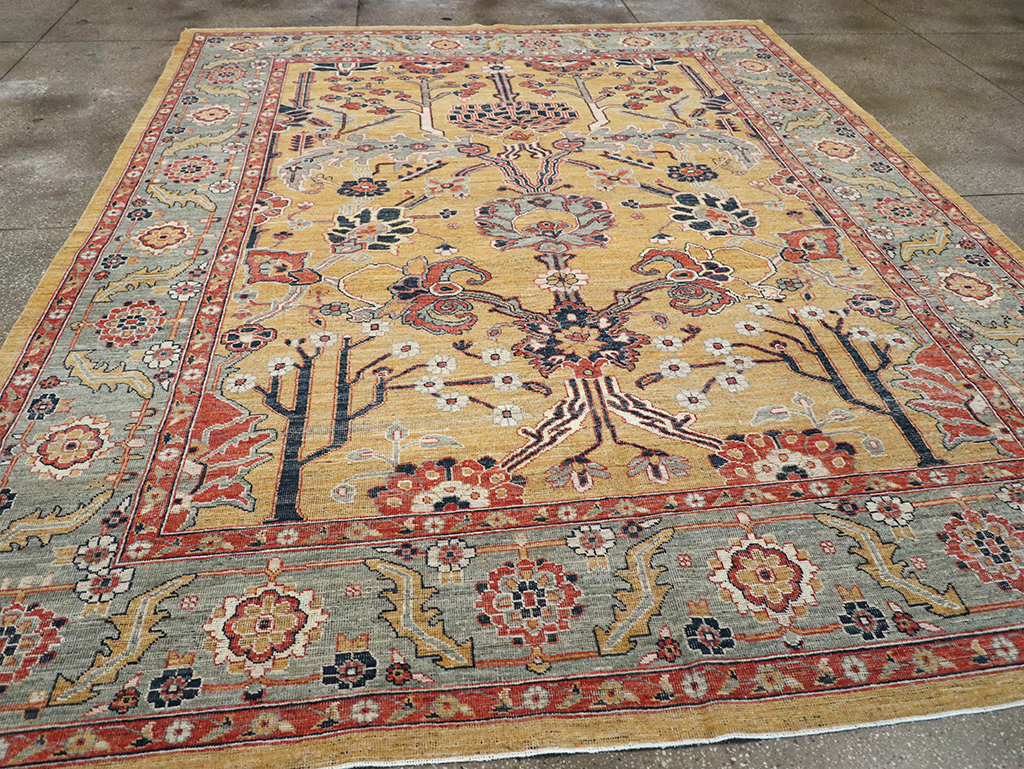 Modern East Turkestan Khotan Room Size Carpet, No.33016 - Galerie Shabab