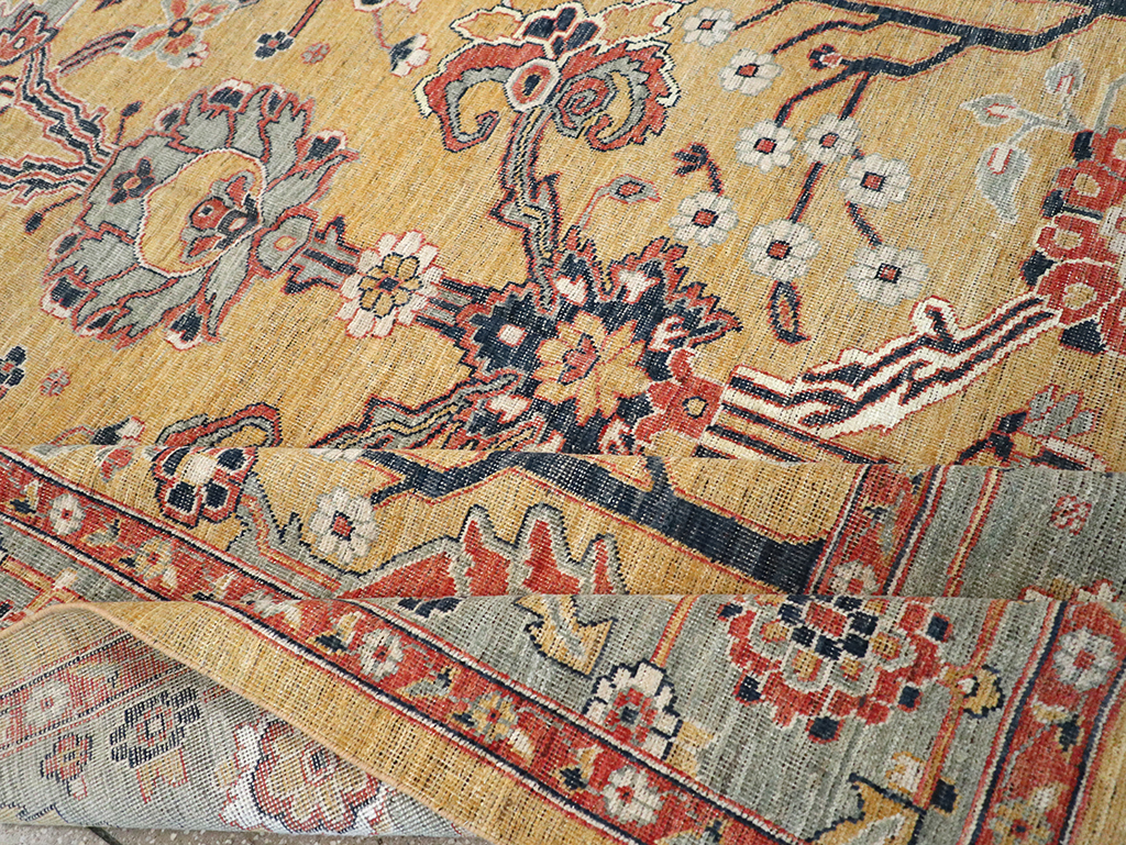 Modern East Turkestan Khotan Room Size Carpet, No.33016 - Galerie Shabab