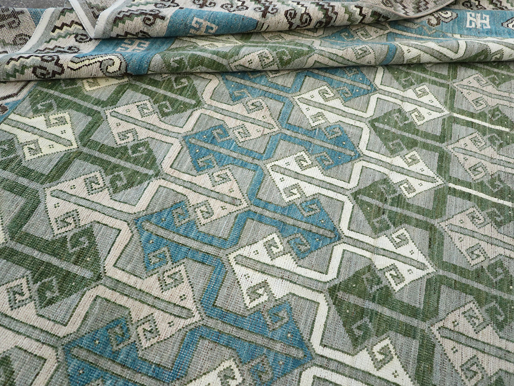 Modern East Turkestan Khotan Room Size Carpet, No.33017 - Galerie Shabab