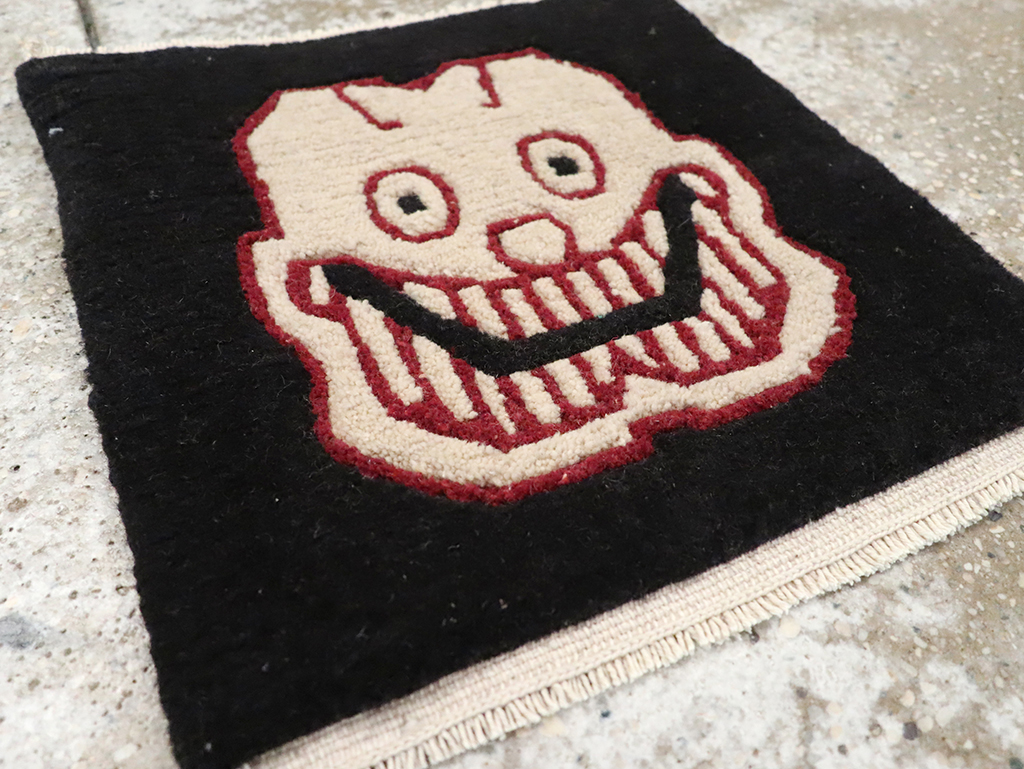 Vintage Tibetan Pictorial Rug (Pair: 1 of 2), No.33022 - Galerie Shabab