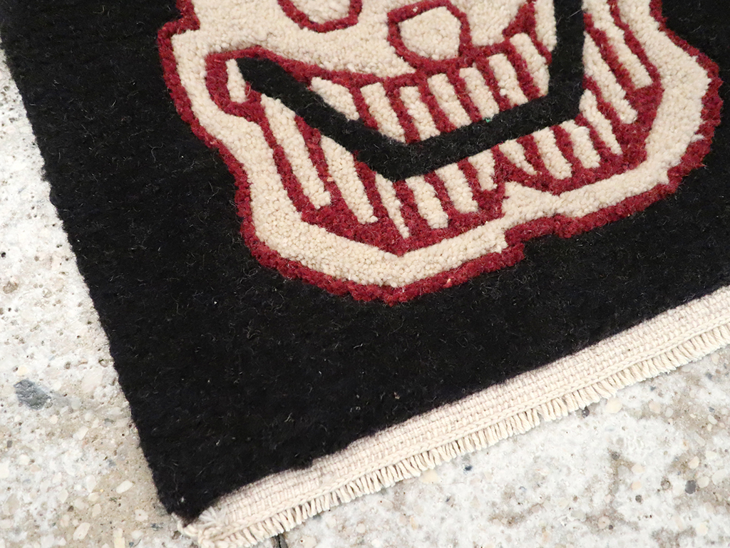 Vintage Tibetan Pictorial Rug (Pair: 1 of 2), No.33022 - Galerie Shabab