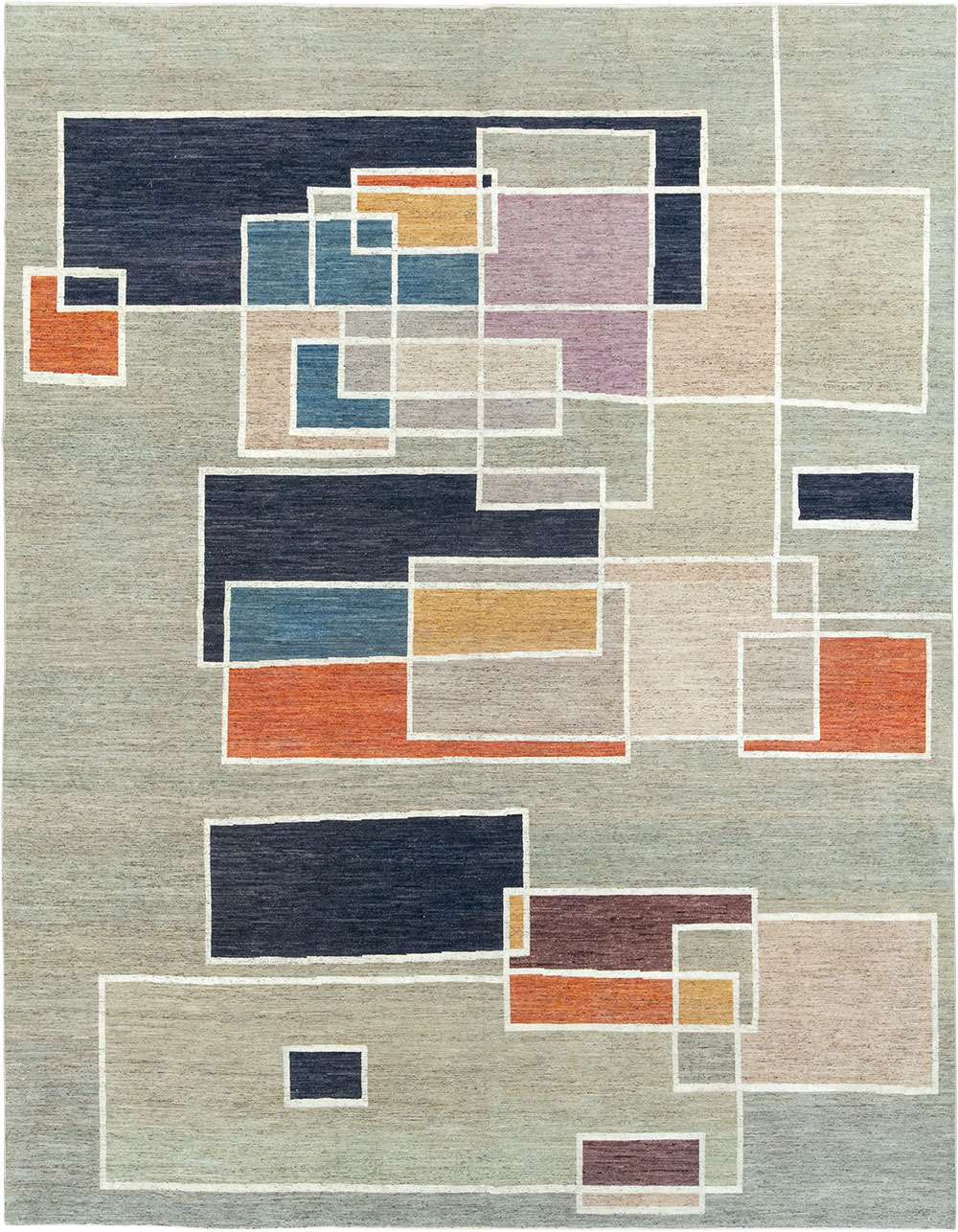 Modern East Turkestan Khotan Room Size Carpet, No.33026 - Galerie Shabab