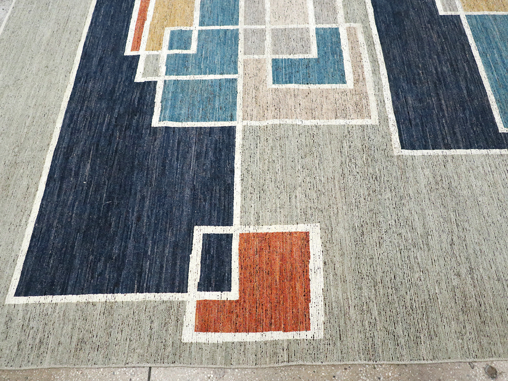 Modern East Turkestan Khotan Room Size Carpet, No.33026 - Galerie Shabab