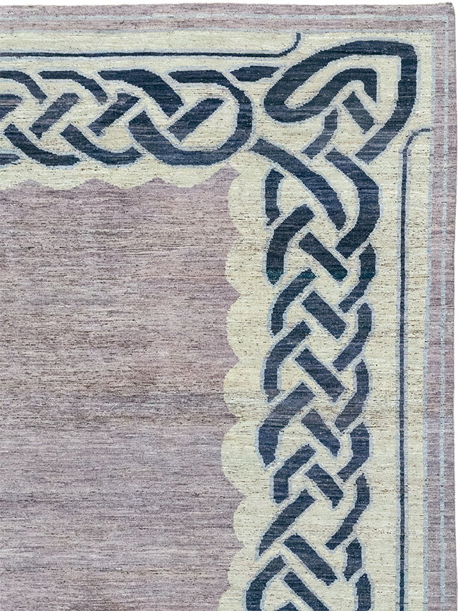 Modern East Turkestan Khotan Room Size Carpet, No.33030 - Galerie Shabab