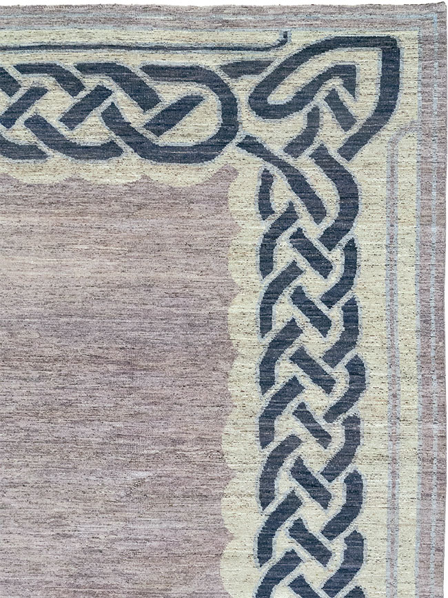 Modern East Turkestan Khotan Room Size Carpet, No.33030 - Galerie Shabab