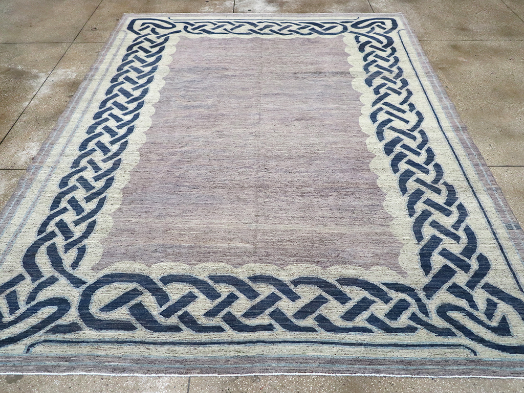 Modern East Turkestan Khotan Room Size Carpet, No.33030 - Galerie Shabab