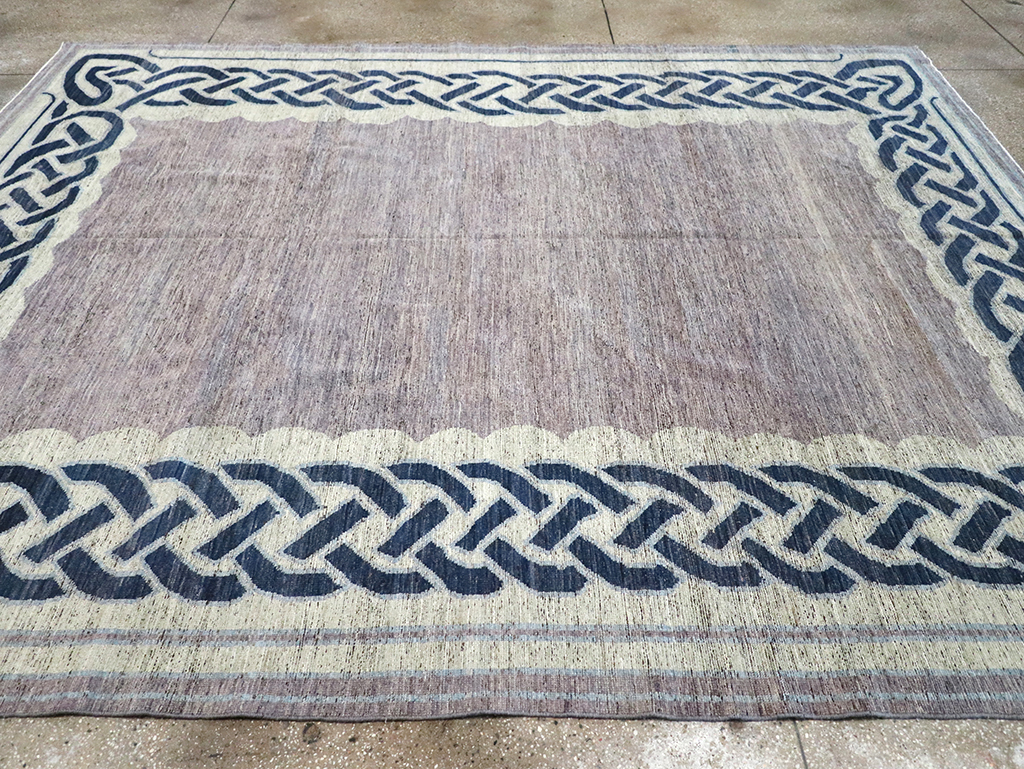 Modern East Turkestan Khotan Room Size Carpet, No.33030 - Galerie Shabab