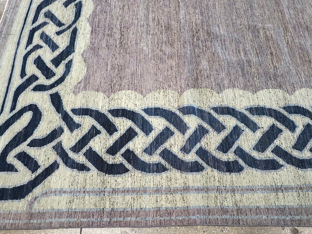 Modern East Turkestan Khotan Room Size Carpet, No.33030 - Galerie Shabab