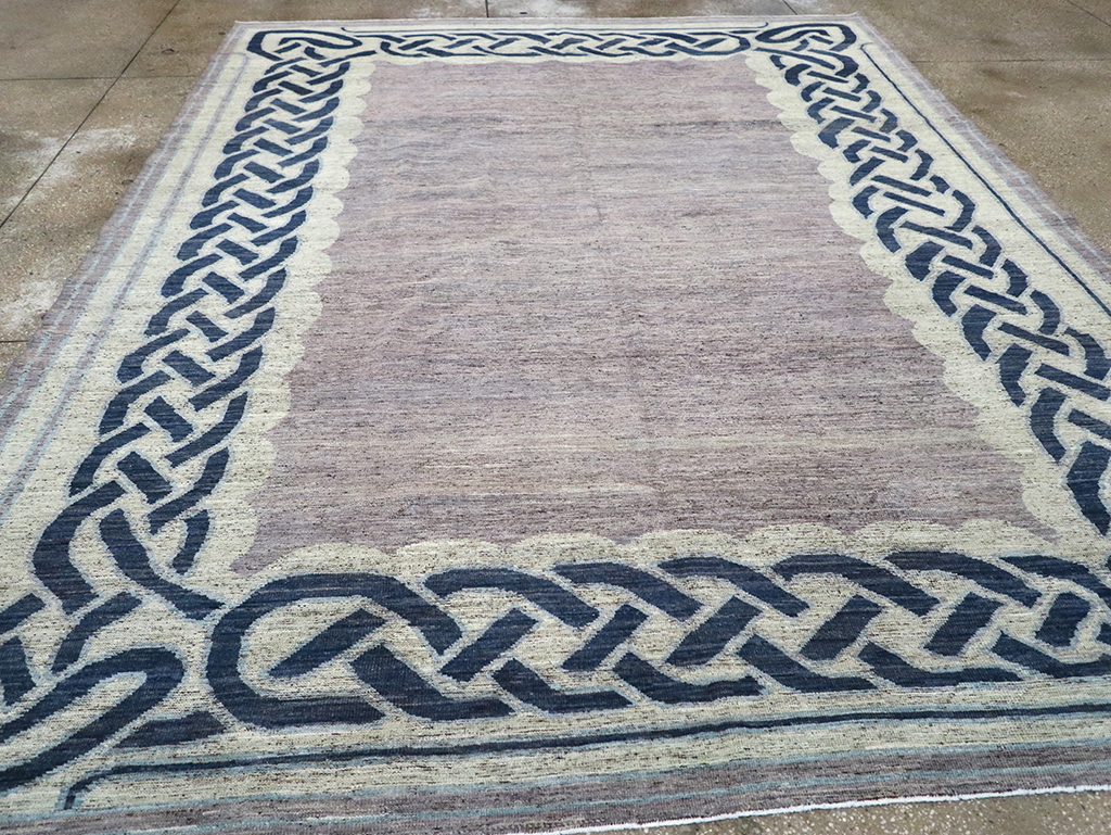 Modern East Turkestan Khotan Room Size Carpet, No.33030 - Galerie Shabab