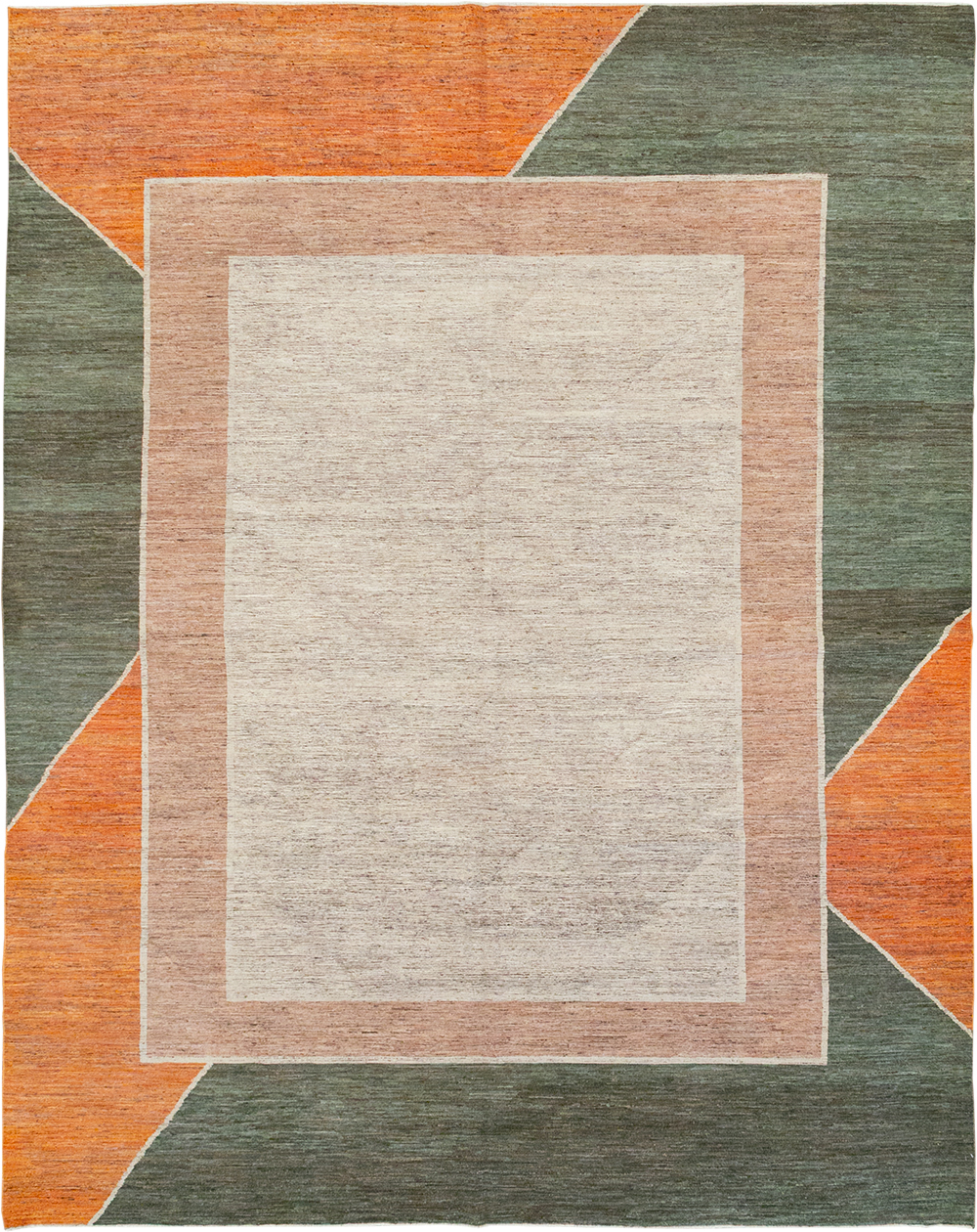 Modern East Turkestan Khotan Room Size Carpet, No.33033 - Galerie Shabab