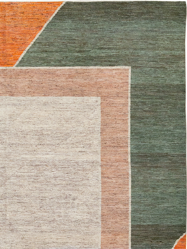 Modern East Turkestan Khotan Room Size Carpet, No.33033 - Galerie Shabab