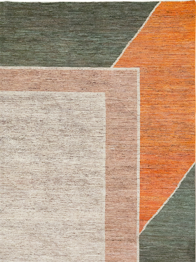 Modern East Turkestan Khotan Room Size Carpet, No.33033 - Galerie Shabab