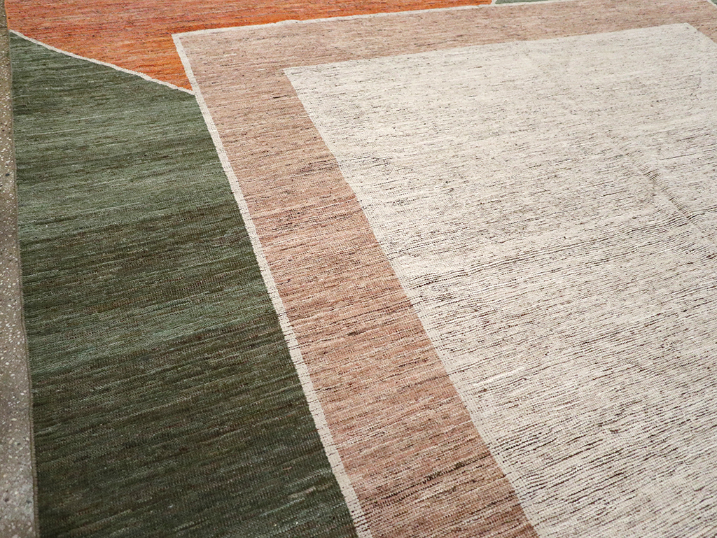 Modern East Turkestan Khotan Room Size Carpet, No.33033 - Galerie Shabab