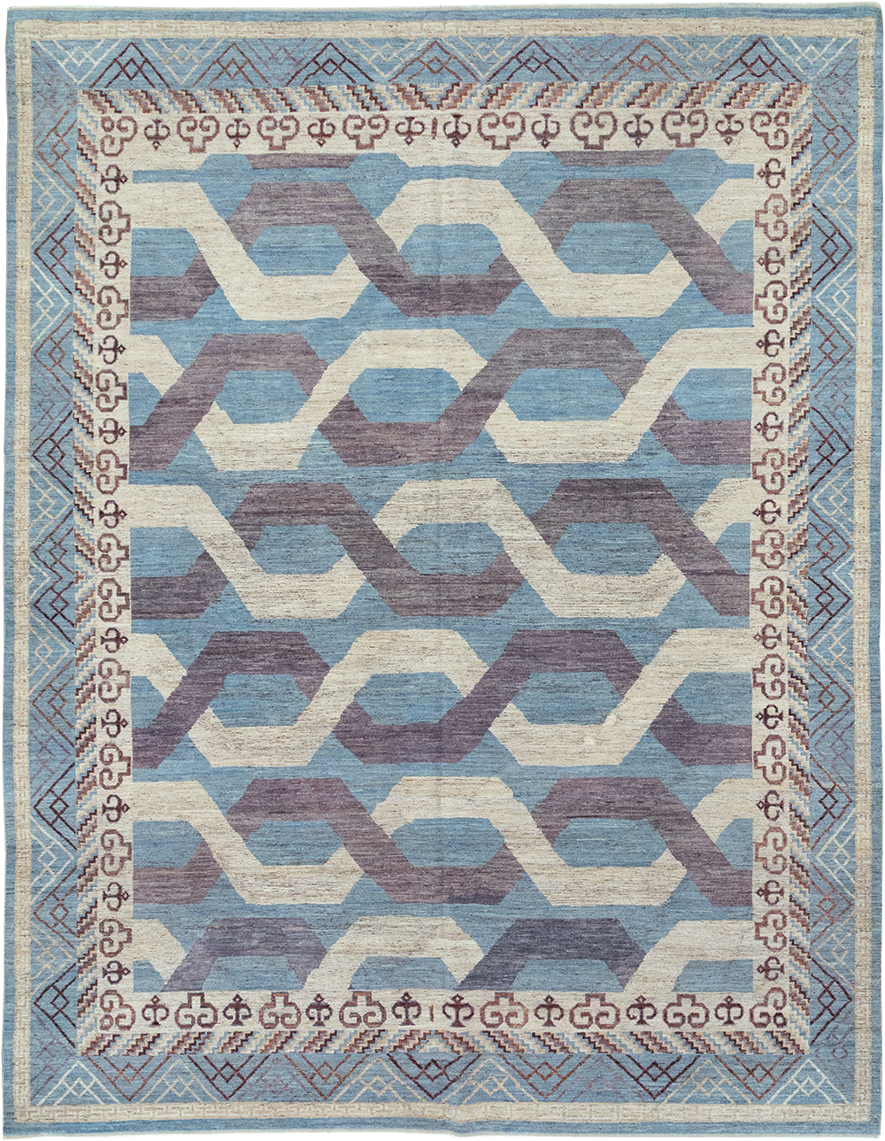 Modern East Turkestan Khotan Room Size Carpet, No.33035 - Galerie Shabab