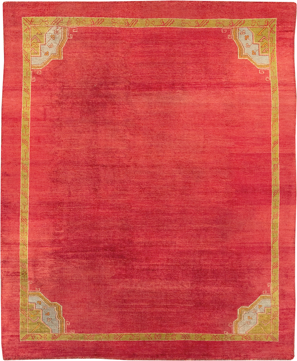 Antique Turkish Oushak Room Size Carpet, No.33037 - Galerie Shabab