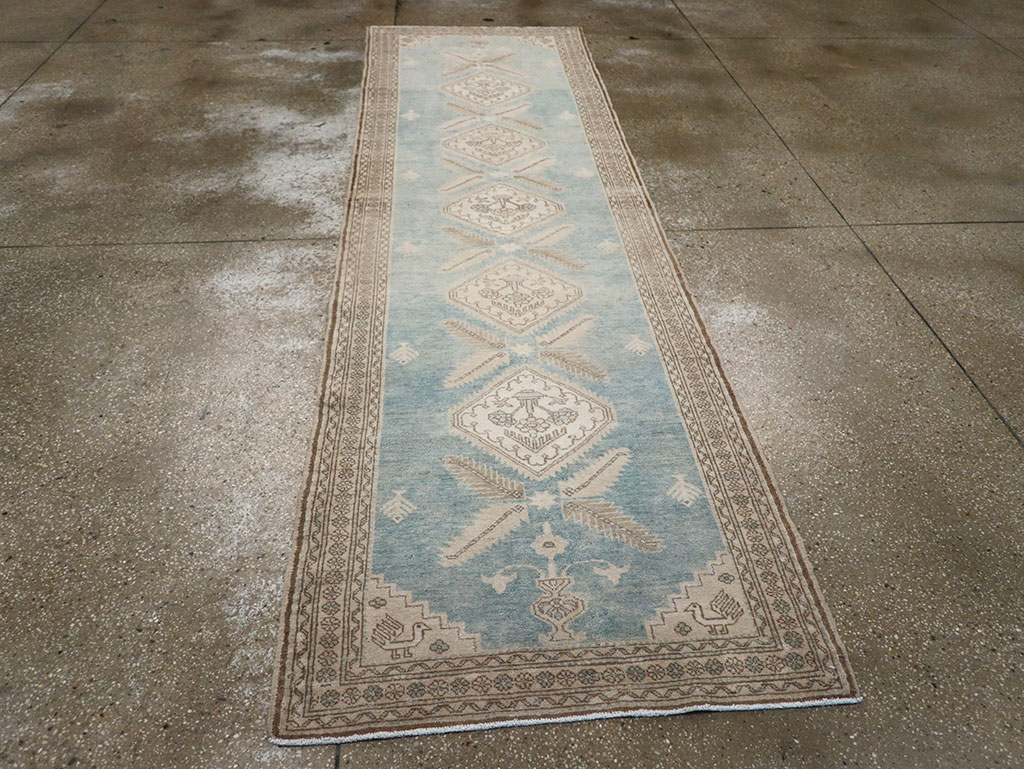 Vintage Persian Ardabil Runner, No.33039 - Galerie Shabab