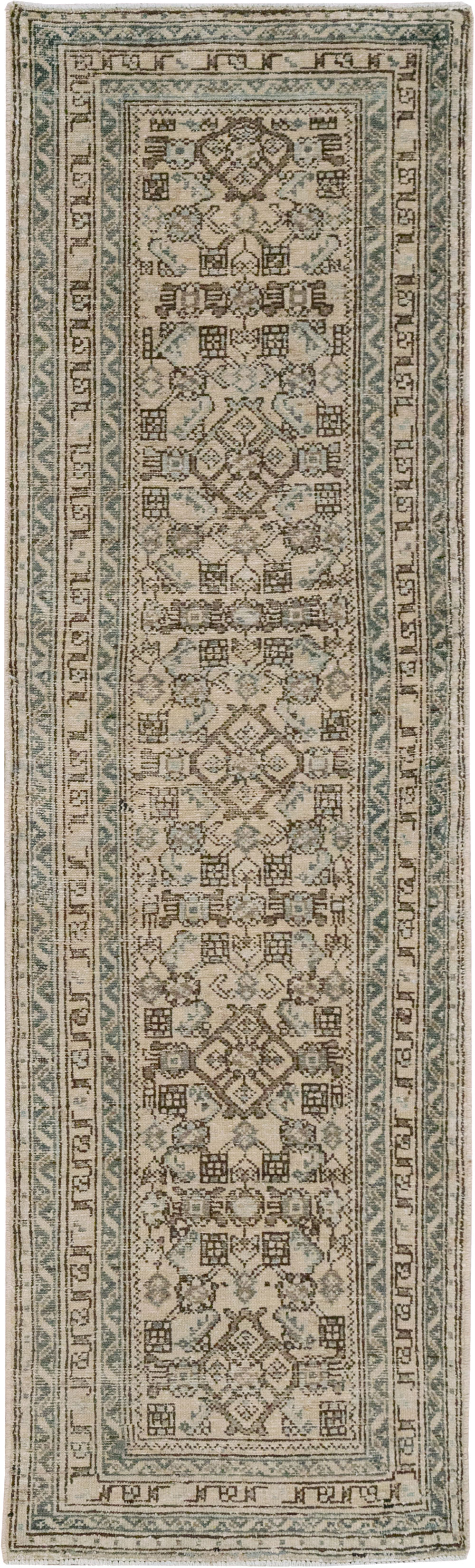 Vintage Persian Malayer Runner, No.33043 - Galerie Shabab