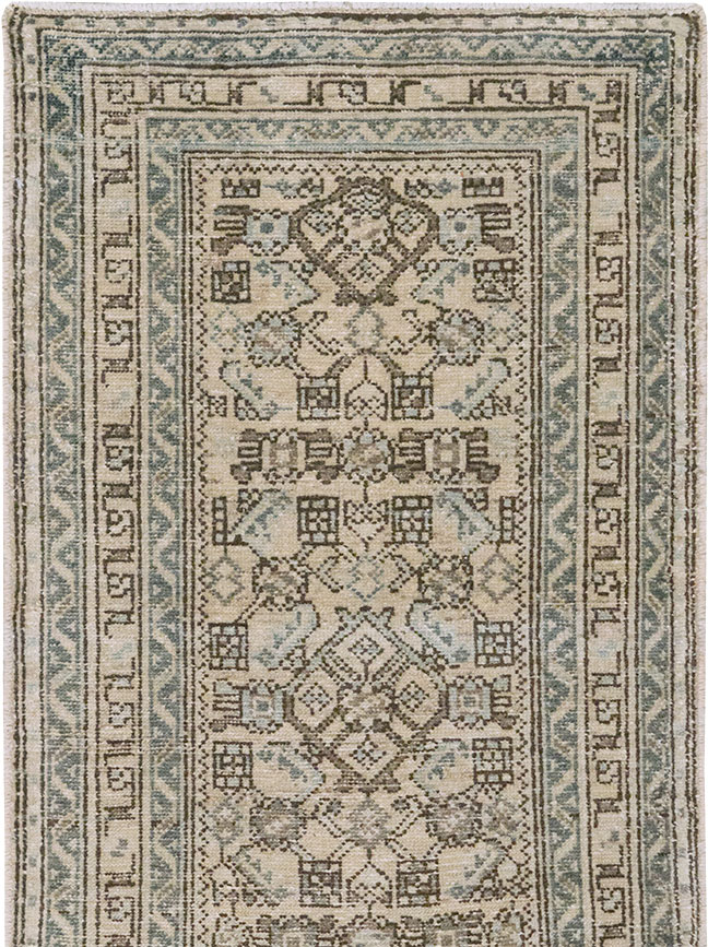 Vintage Persian Malayer Runner, No.33043 - Galerie Shabab