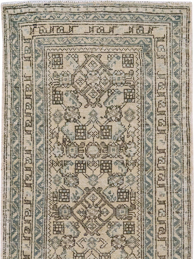 Vintage Persian Malayer Runner, No.33043 - Galerie Shabab
