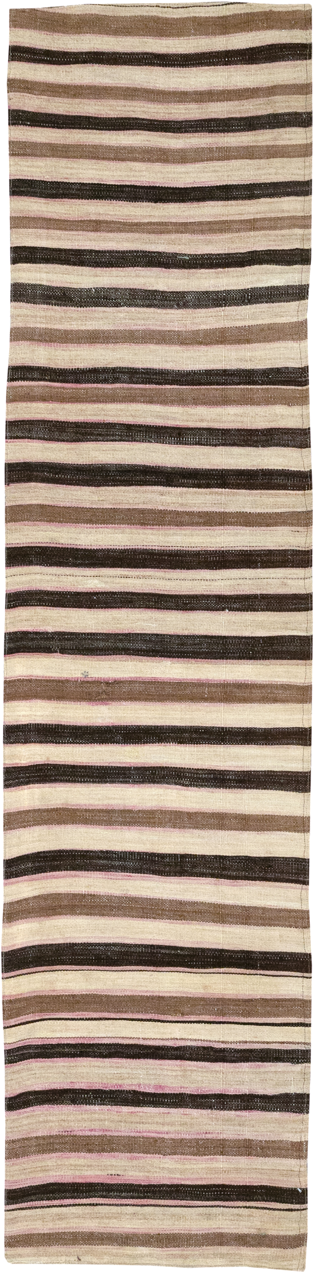 Vintage Turkish Flatweave Kilim Runner, No.33060 - Galerie Shabab