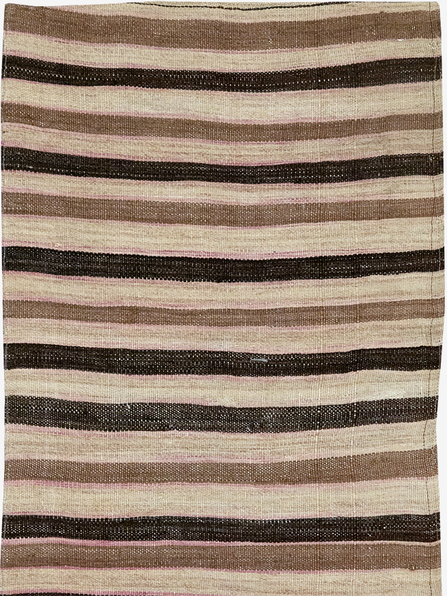 Vintage Turkish Flatweave Kilim Runner, No.33060 - Galerie Shabab
